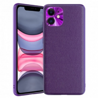 Coque iPhone 11 Style Cuir Color