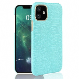 Coque iPhone 11 Style Peau de Crocodile