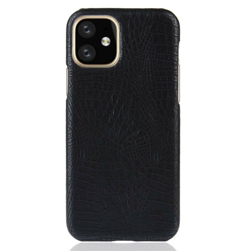 Coque iPhone 11 Style Peau de Crocodile