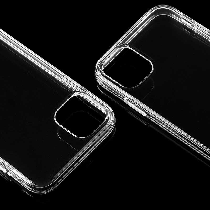 Coque iPhone 11 Transparente 2 Pièces LEEU