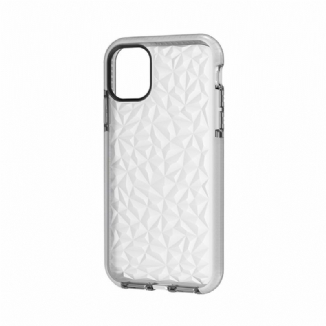 Coque iPhone 11 Transparente Texture Diamant