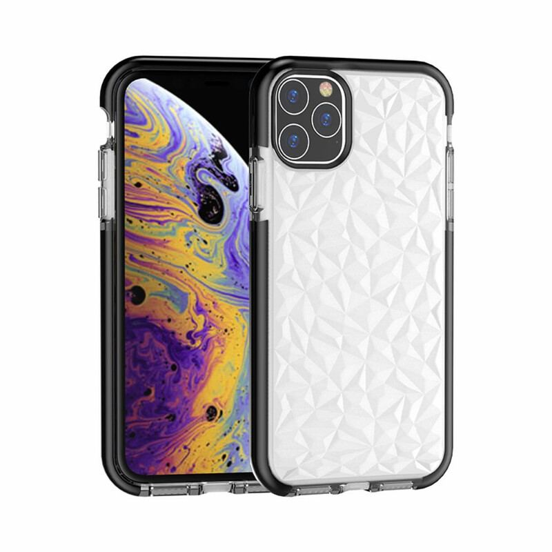 Coque iPhone 11 Transparente Texture Diamant