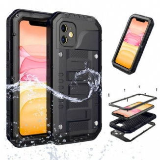 Coque iPhone 11 Waterproof Verre Trempé et Métal