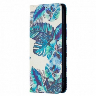 Flip Cover iPhone 11 Feuilles