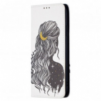 Flip Cover iPhone 11 Jolie Chevelure