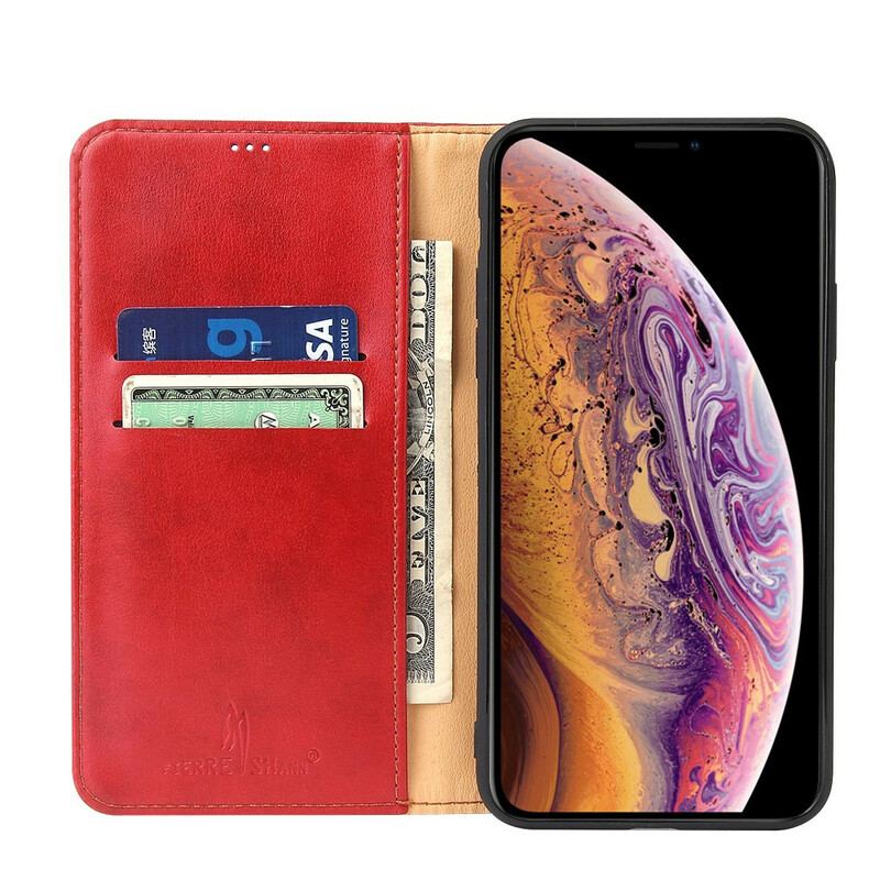 Flip Cover iPhone 11 Simili Cuir Classique