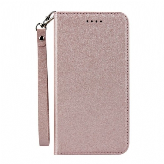 Flip Cover iPhone 11 Style Cuir Douceur avec Lanière