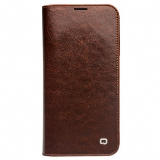 Flip Cover iPhone 11 Véritable Cuir Qialino