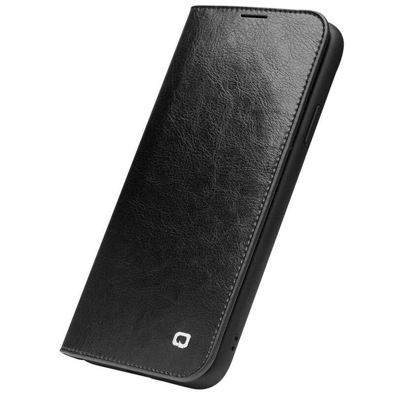 Flip Cover iPhone 11 Véritable Cuir Qialino