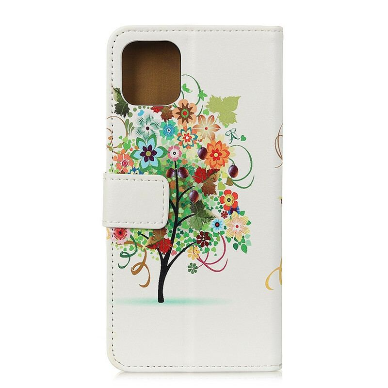 Housse iPhone 11 Arbre Fleuri