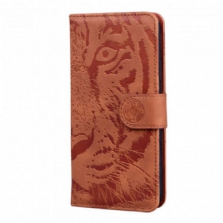 Housse iPhone 11 Empreinte Face de Tigre