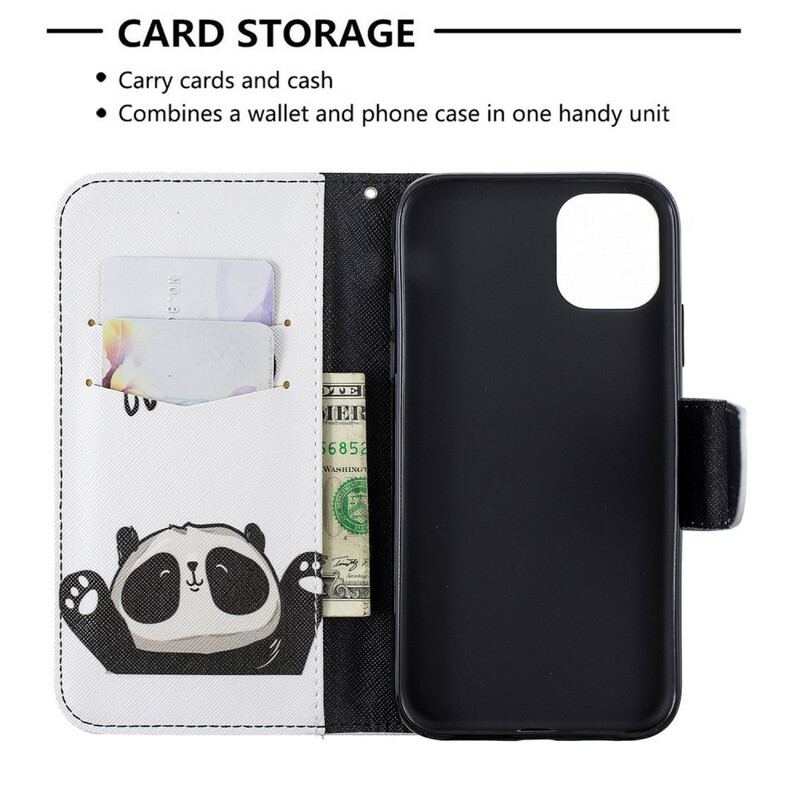 Housse iPhone 11 Hello Panda