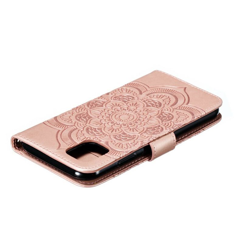 Housse iPhone 11 Mandala Entier à Lanière