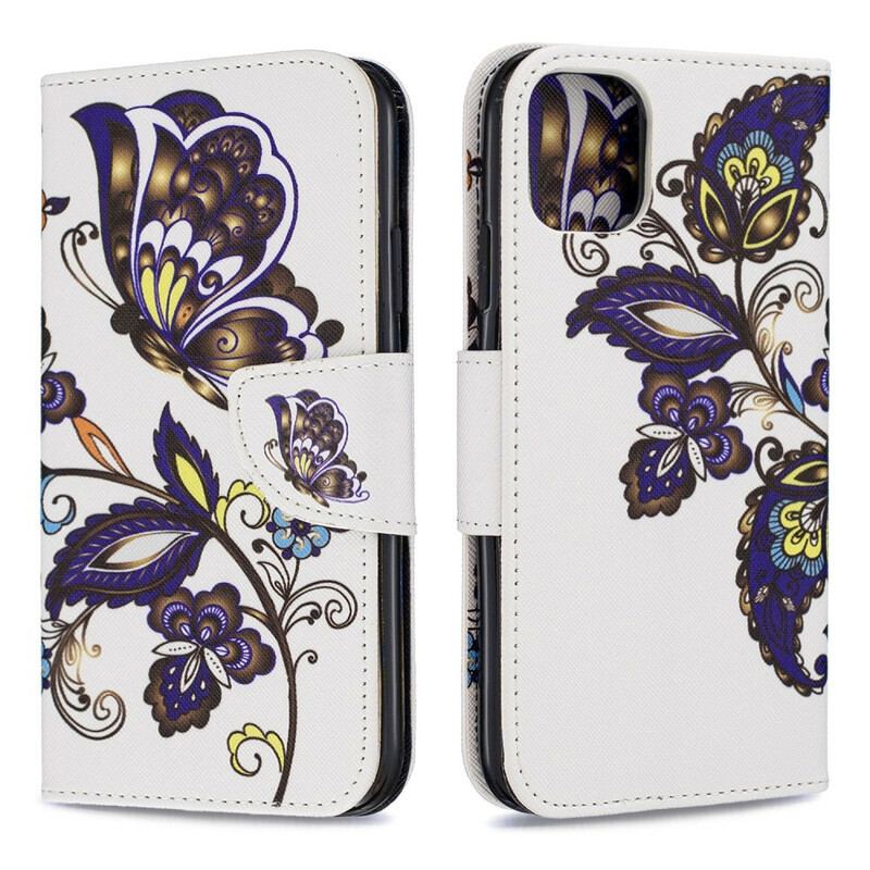 Housse iPhone 11 Tatoo Papillons