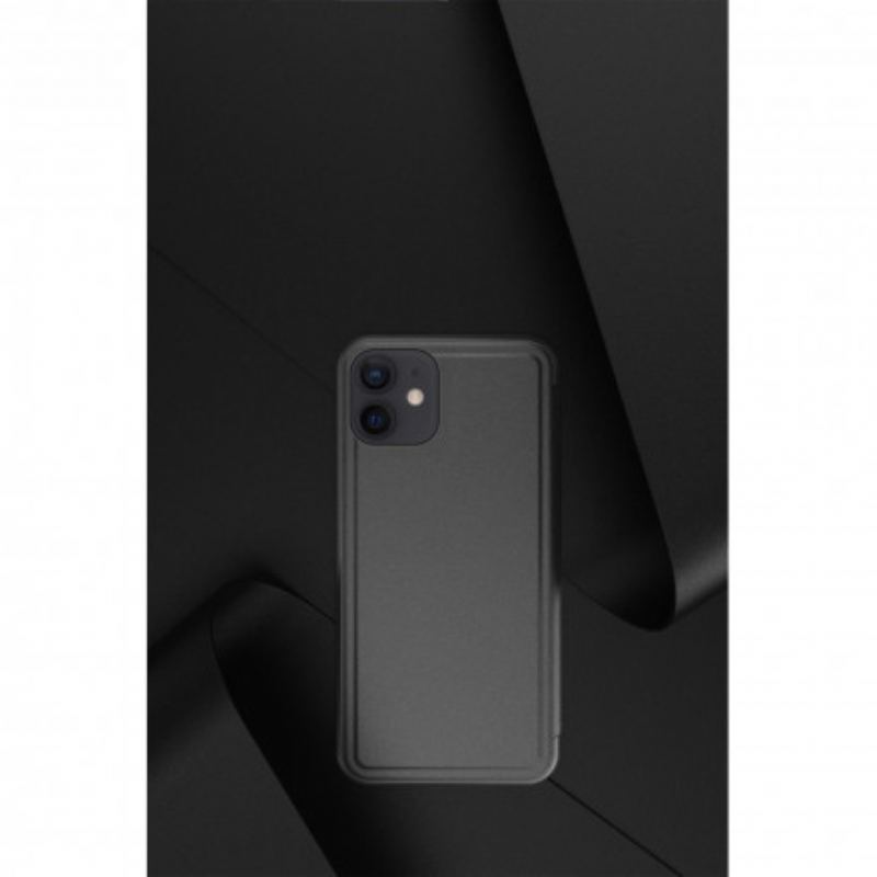 View Cover iPhone 11 Simili Cuir Texturé