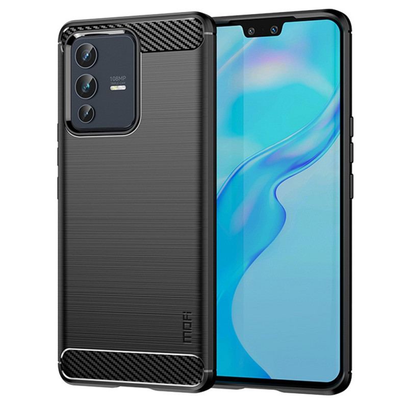 Coque Vivo V23 5G Fibre Carbone Brossée