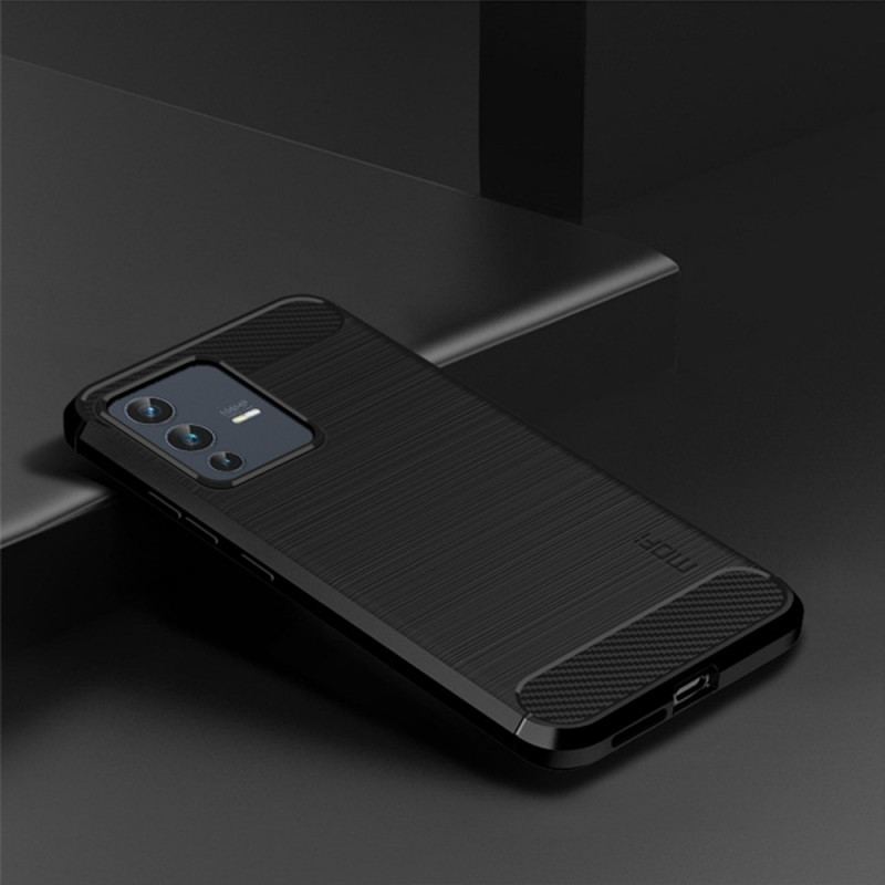 Coque Vivo V23 5G Fibre Carbone Brossée