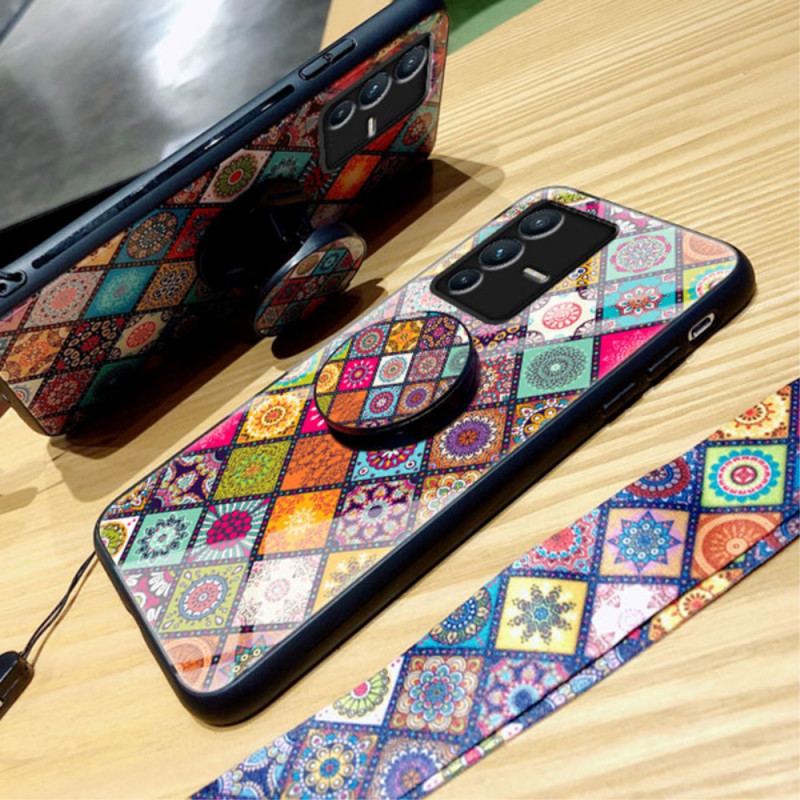 Coque Vivo V23 5G Support Magnétique Patchwork