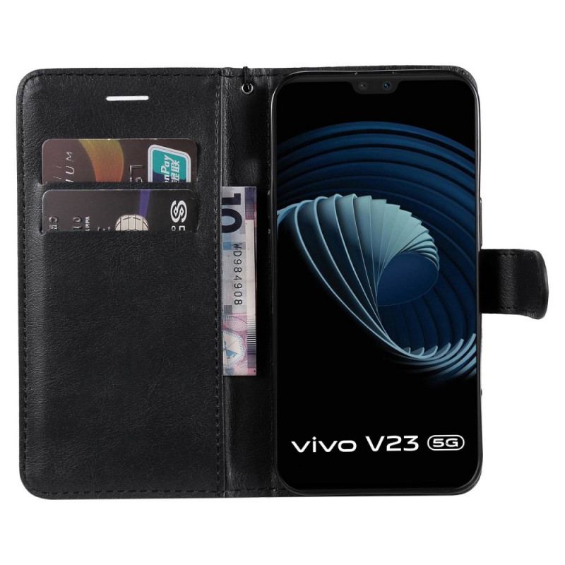 Housse Vivo V23 5G Unie à Lanière