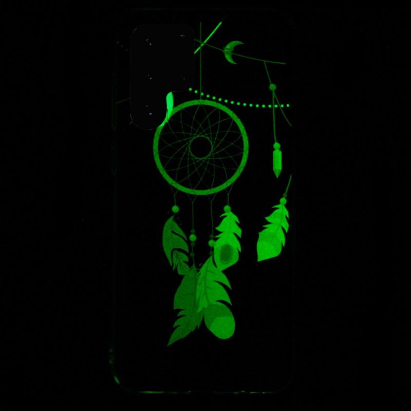 Coque Samsung Galaxy S22 Ultra 5G Attrape Rêves Unique Fluorescente