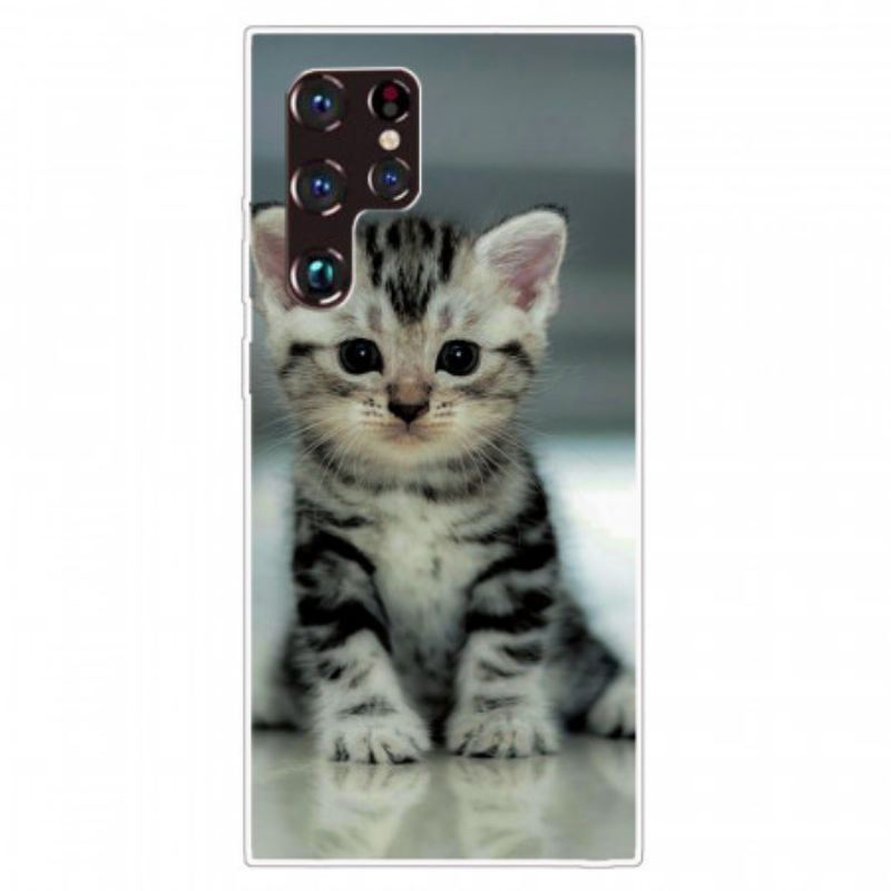 Coque Samsung Galaxy S22 Ultra 5G Chaton Chaton