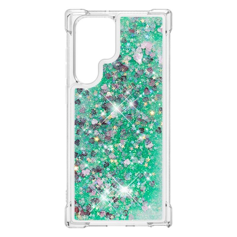 Coque Samsung Galaxy S22 Ultra 5G Désires Paillettes