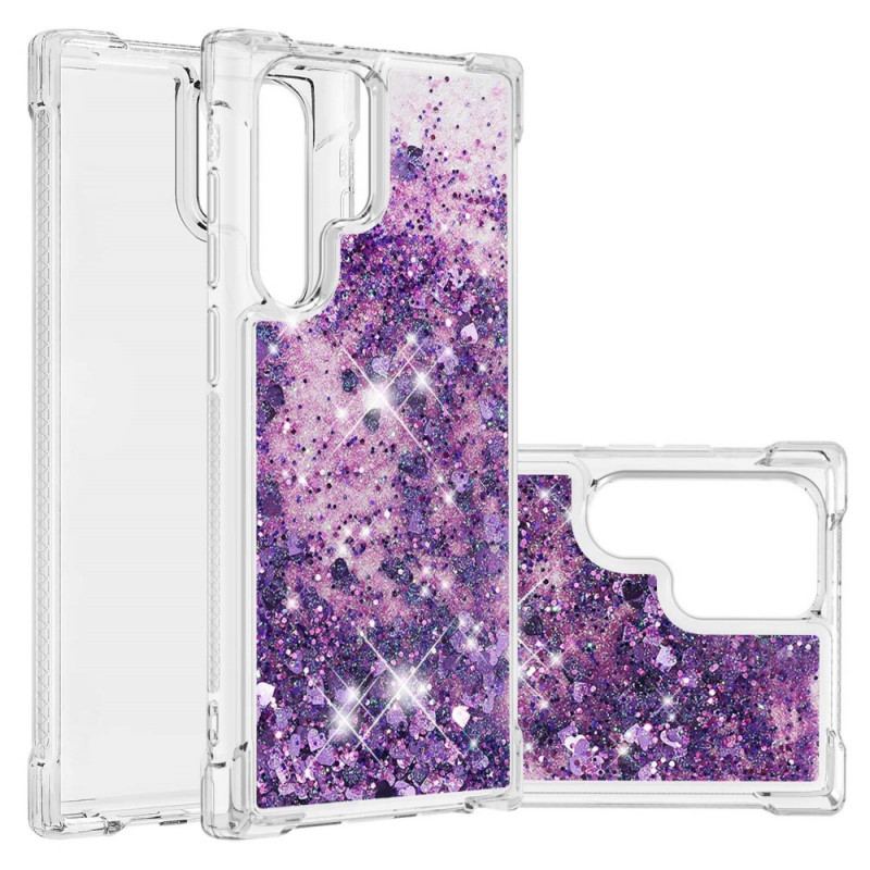 Coque Samsung Galaxy S22 Ultra 5G Désires Paillettes