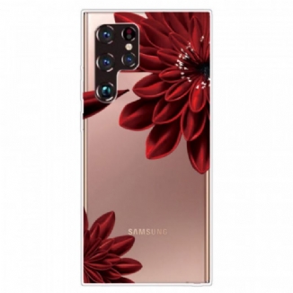 Coque Samsung Galaxy S22 Ultra 5G Fleurs Sauvages