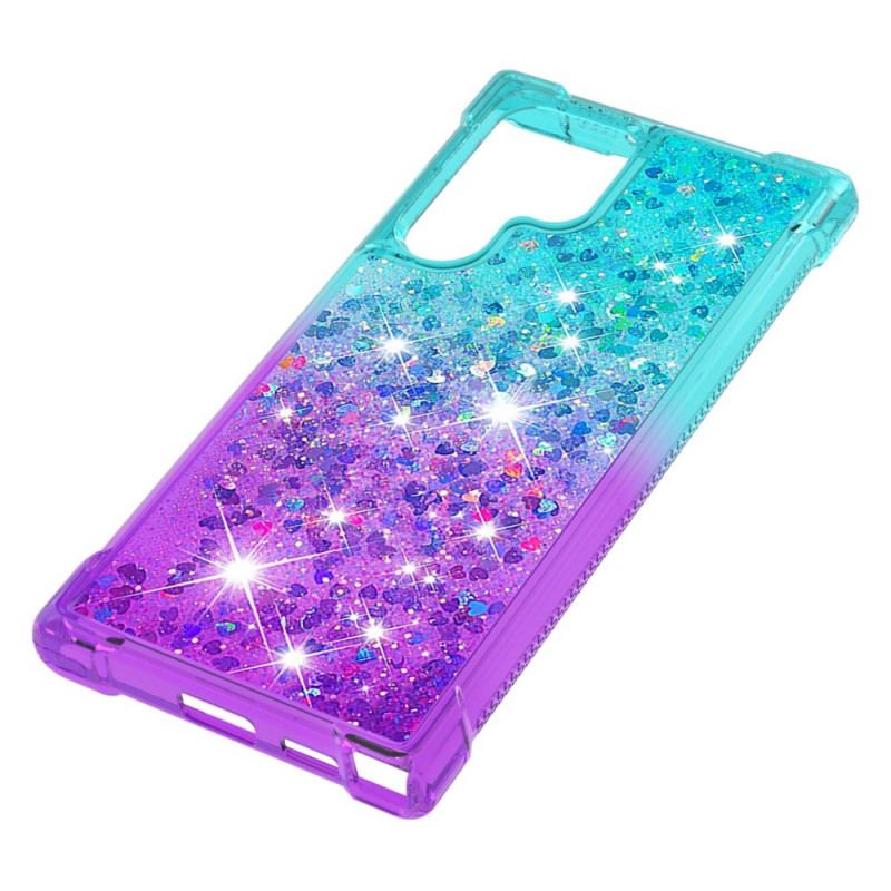 Coque Samsung Galaxy S22 Ultra 5G Paillettes Colors