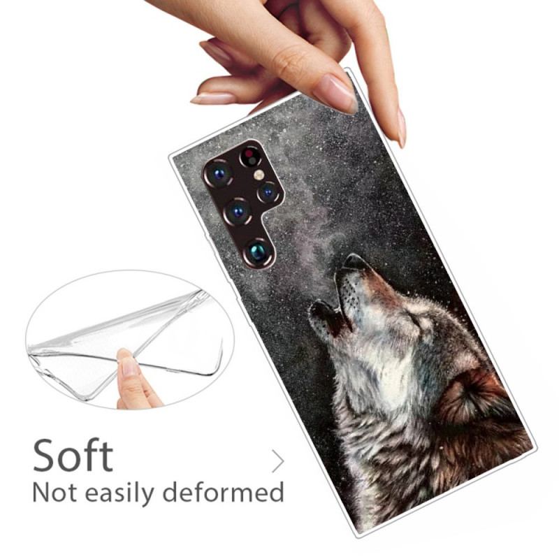 Coque Samsung Galaxy S22 Ultra 5G Sublime Loup