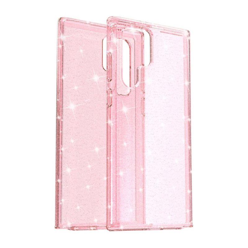 Coque Samsung Galaxy S22 Ultra 5G Transparente Paillettes