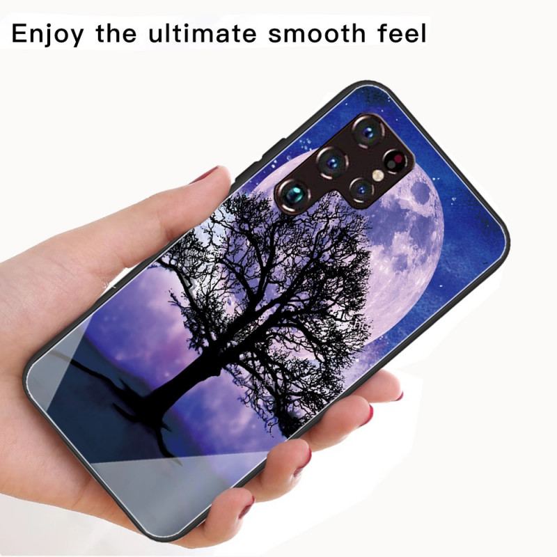 Coque Samsung Galaxy S22 Ultra 5G Verre Trempé Arbre du Monde