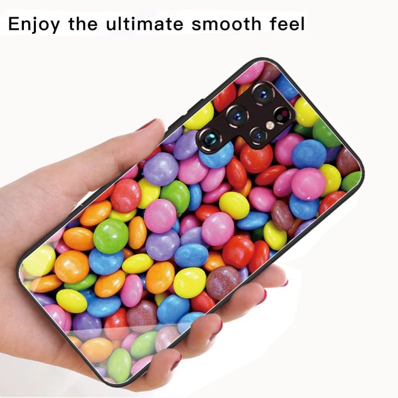 Coque Samsung Galaxy S22 Ultra 5G Verre Trempé Bonbons