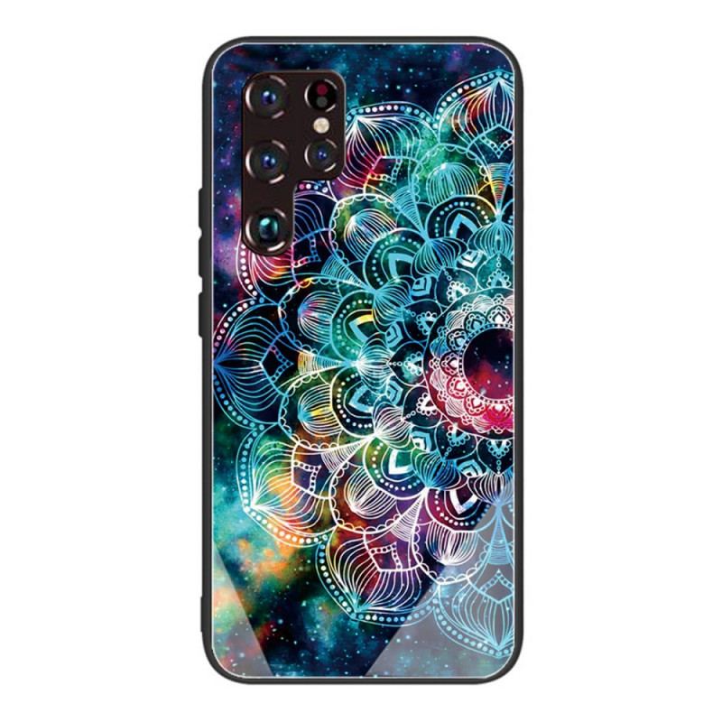 Coque Samsung Galaxy S22 Ultra 5G Verre Trempé Mandala