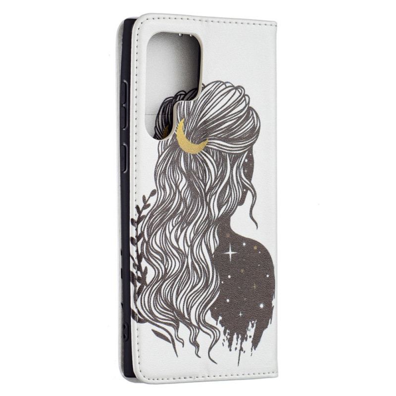 Flip Cover Samsung Galaxy S22 Ultra 5G Jolie Chevelure