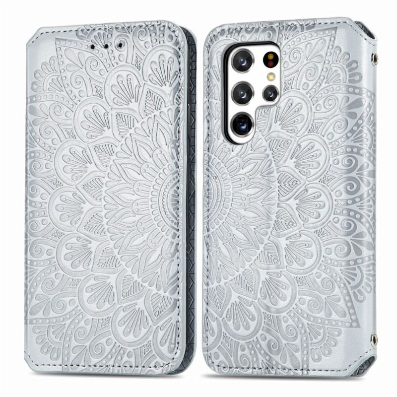 Flip Cover Samsung Galaxy S22 Ultra 5G Mandala