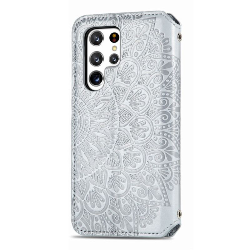 Flip Cover Samsung Galaxy S22 Ultra 5G Mandala