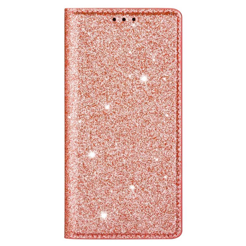 Flip Cover Samsung Galaxy S22 Ultra 5G Style Paillettes