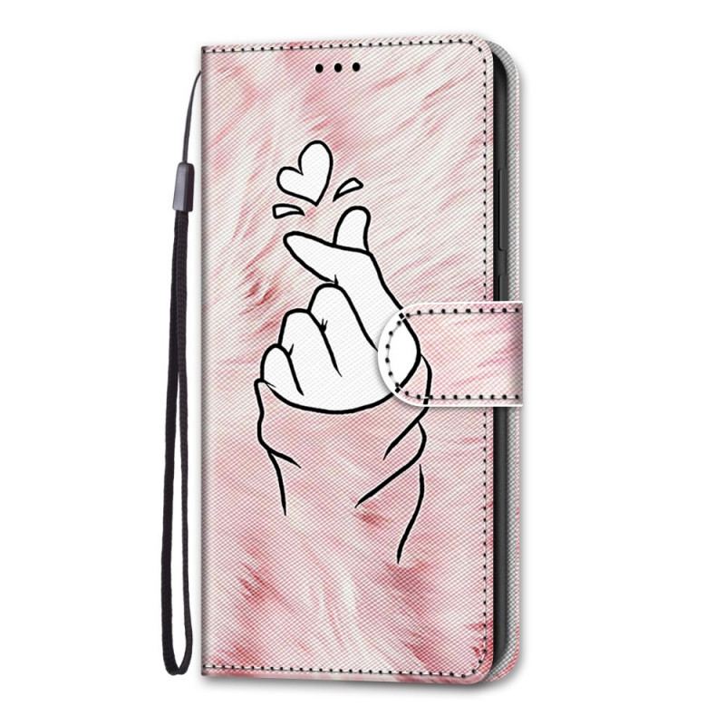 Housse Samsung Galaxy S22 Ultra 5G Finger Heart