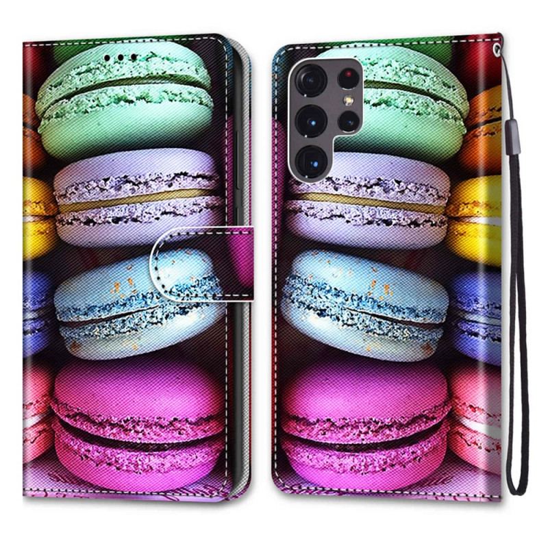 Housse Samsung Galaxy S22 Ultra 5G Macarons