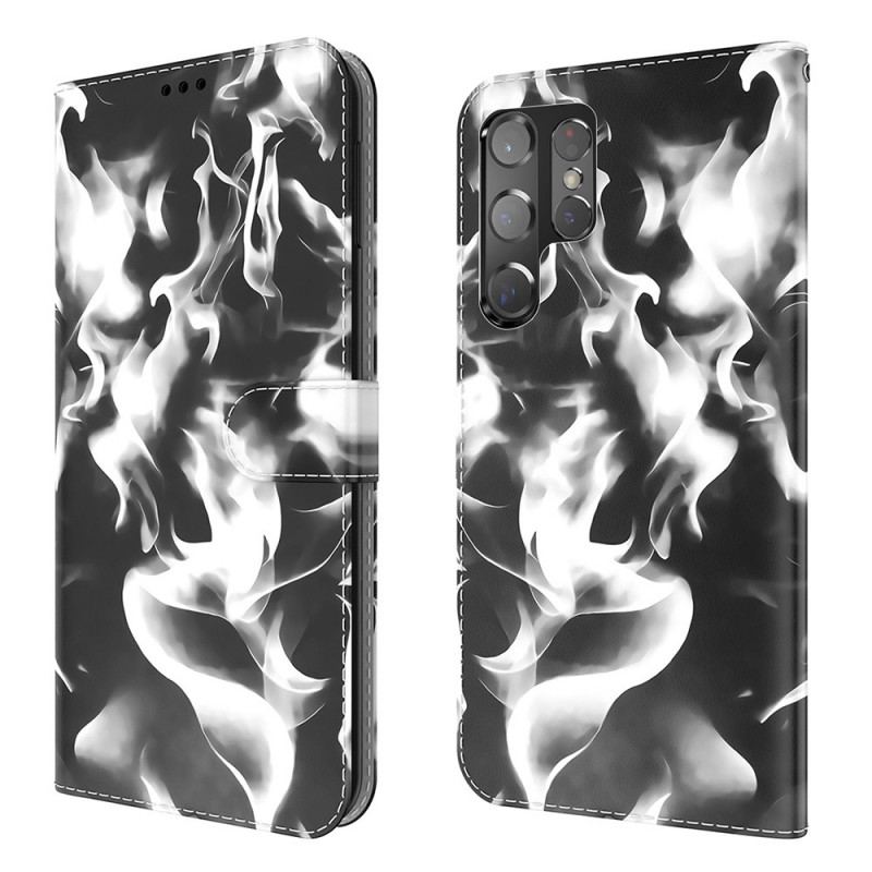 Housse Samsung Galaxy S22 Ultra 5G Motif Abstrait