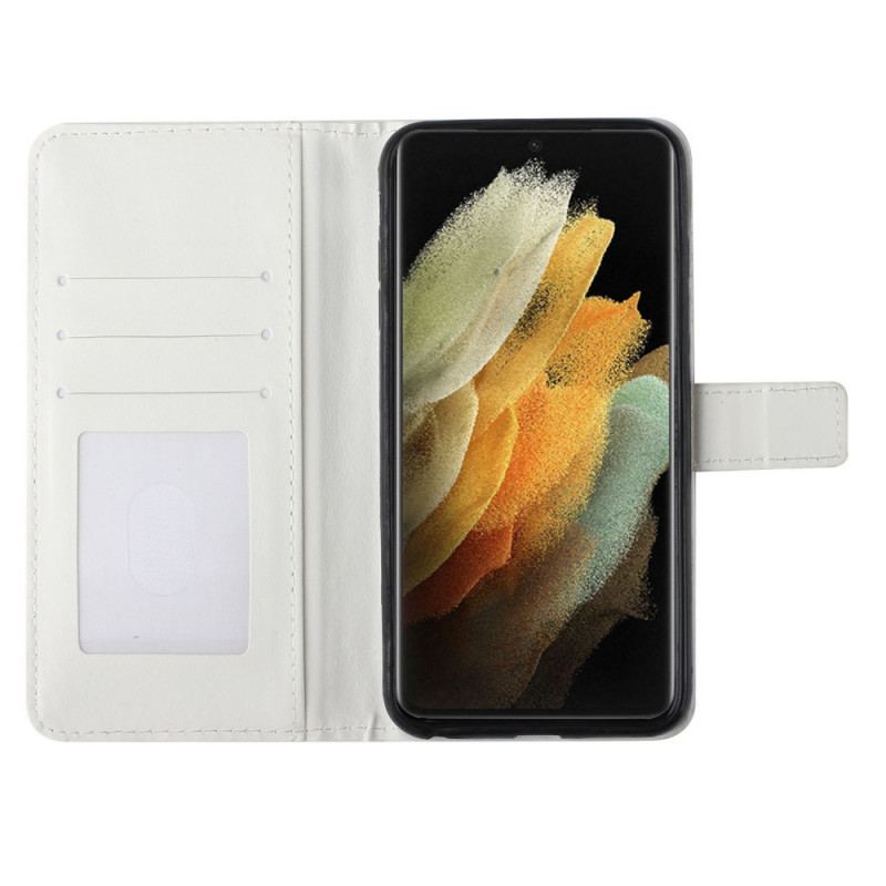 Housse Samsung Galaxy S22 Ultra 5G Vol de Papillons