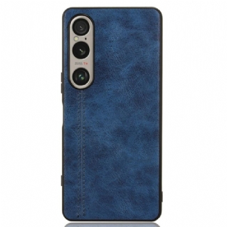 Coque Sony Xperia 1 VI Simili Cuir