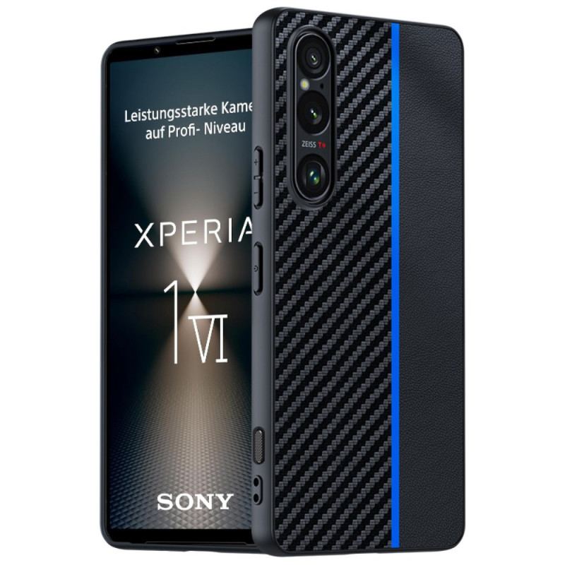 Coque Sony Xperia 1 VI Style Fibre Carbone