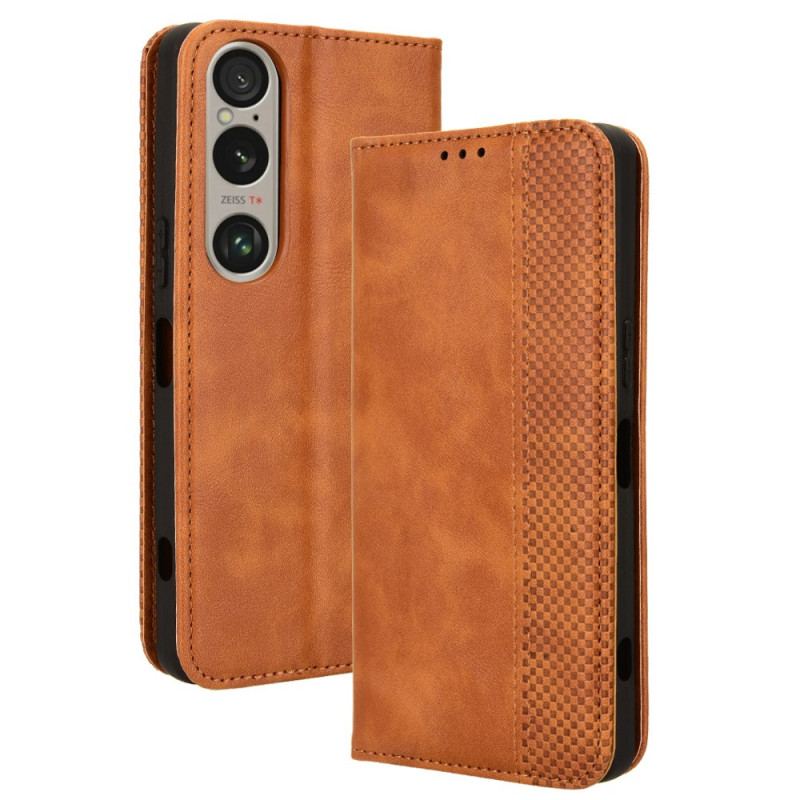 Flip Cover Sony Xperia 1 VI Vinage