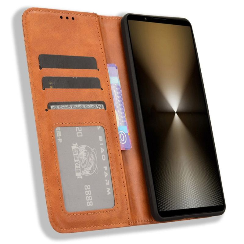 Flip Cover Sony Xperia 1 VI Vinage