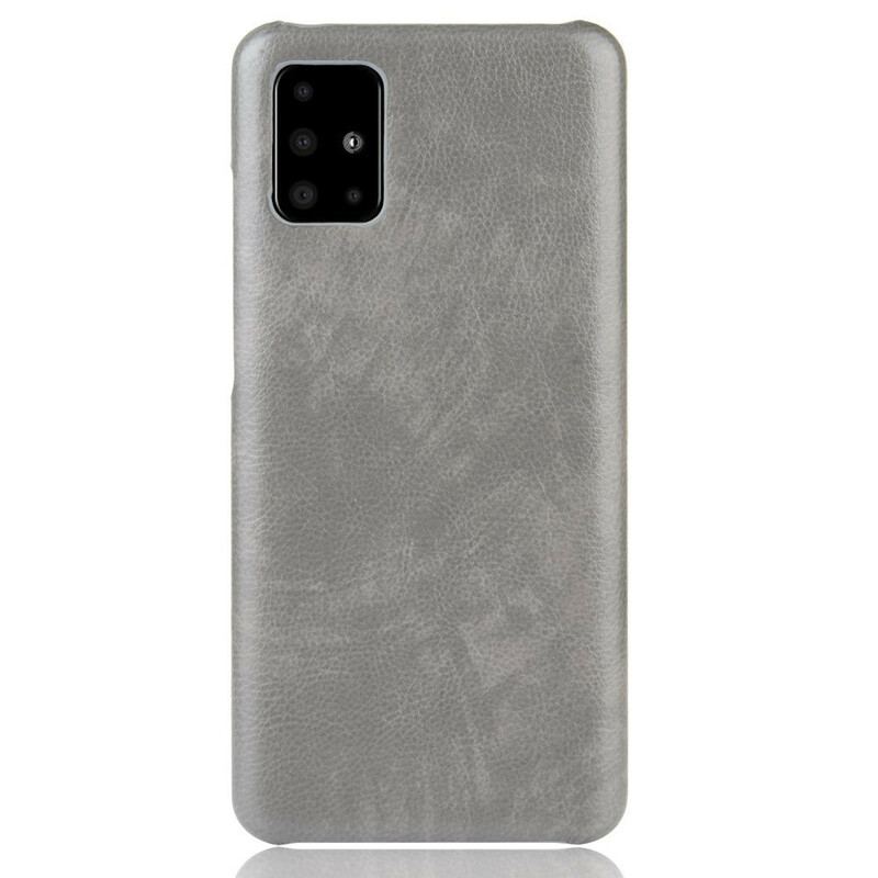 Coque Samsung Galaxy M51 Effet Cuir Litchi