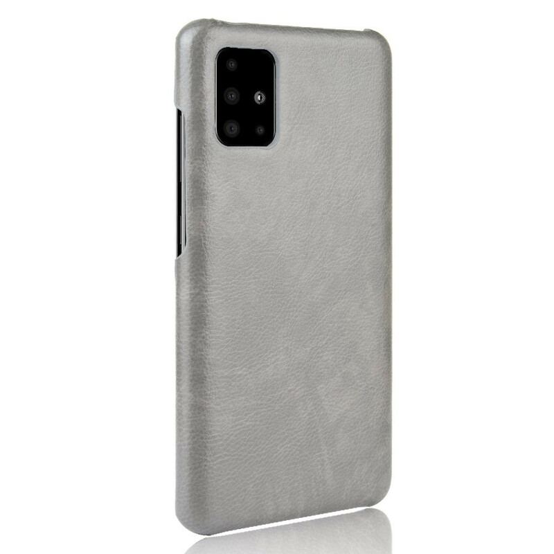 Coque Samsung Galaxy M51 Effet Cuir Litchi