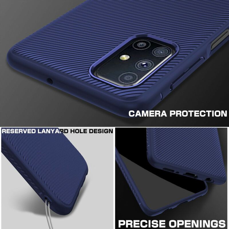 Coque Samsung Galaxy M51 Jazz Series Twill