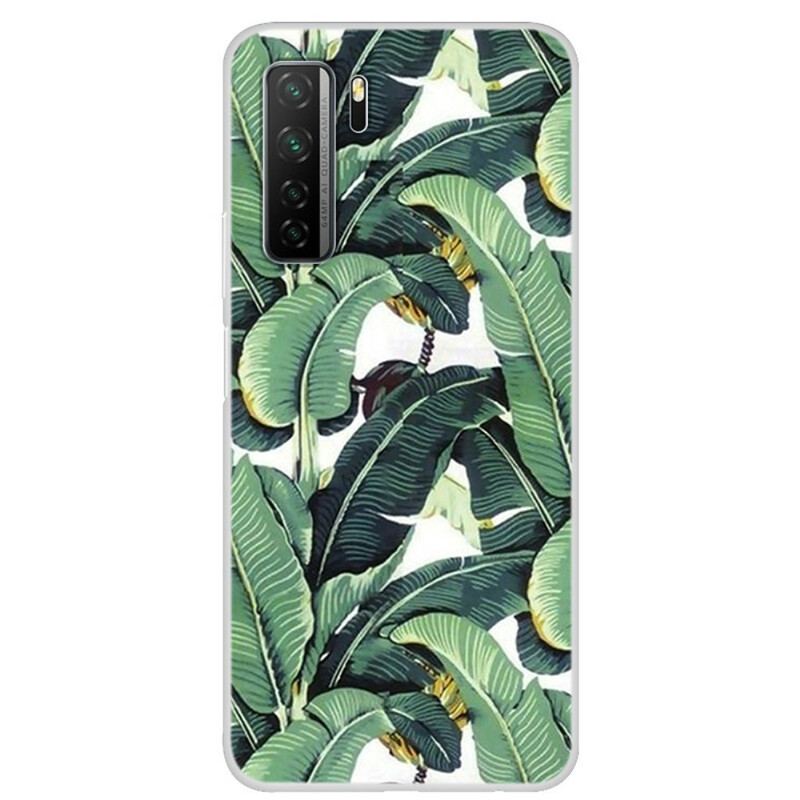 Coque Huawei P40 Lite 5G Multiples Feuilles Vertes